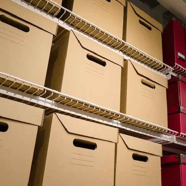 Bin boxes and steel racks for storage purpose
